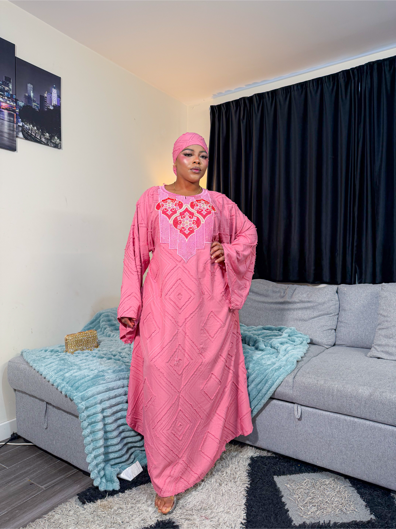 PINK NIYAH DRESS